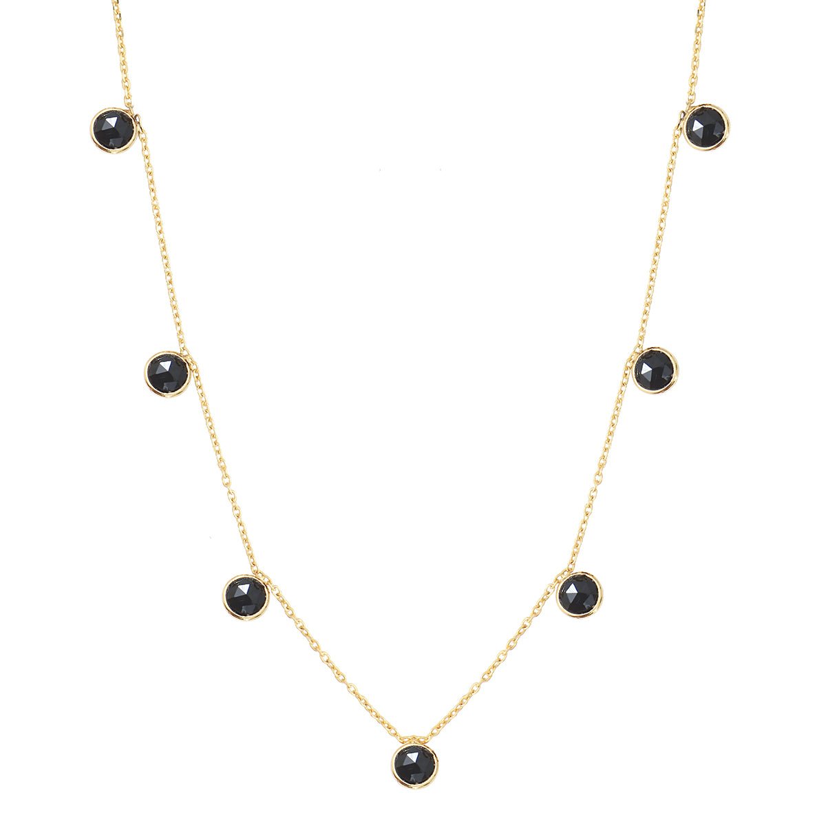 Collier multi moorea onyx noir, CAROLINE NAJMAN