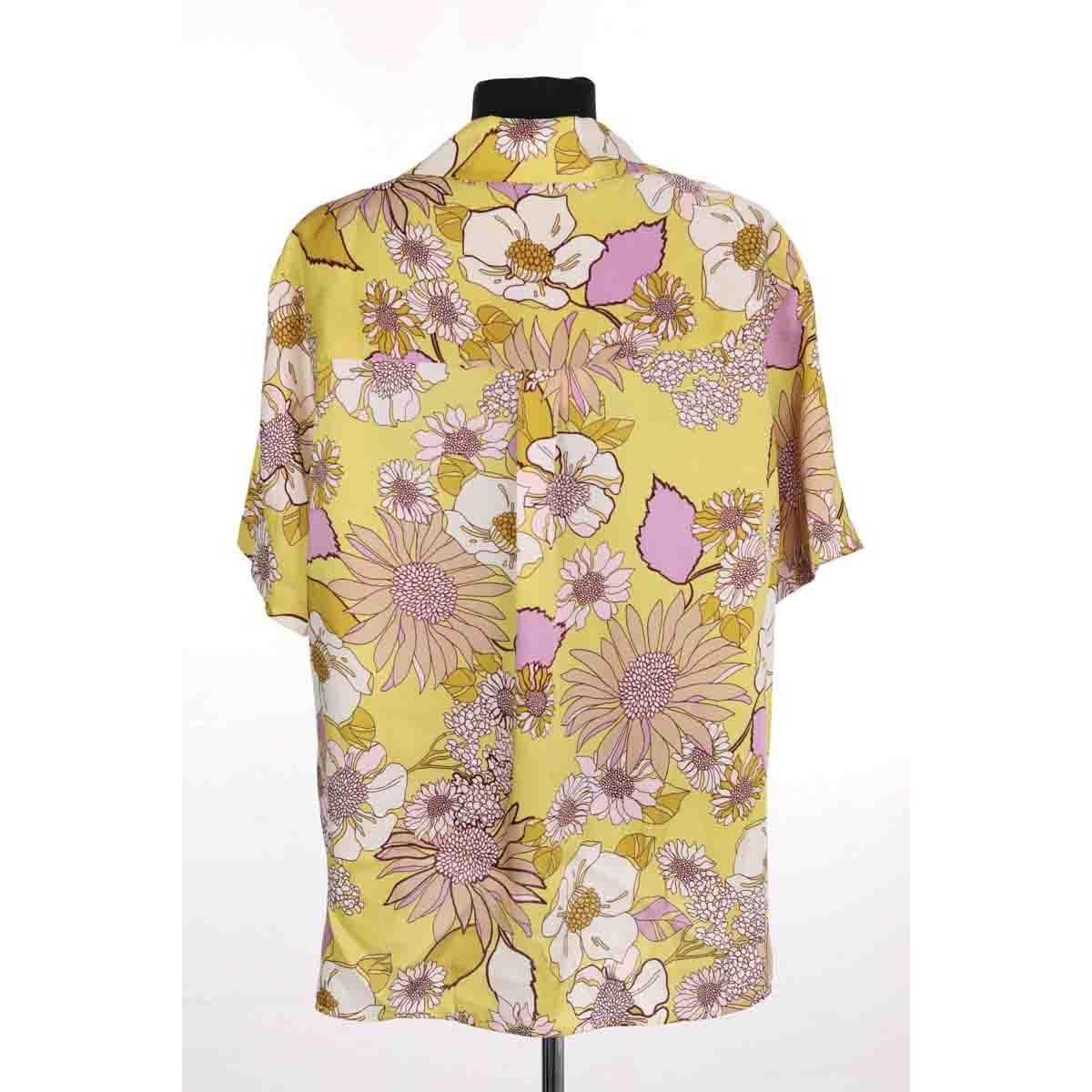 Chemise - Très Bon État jaune, SANDRO