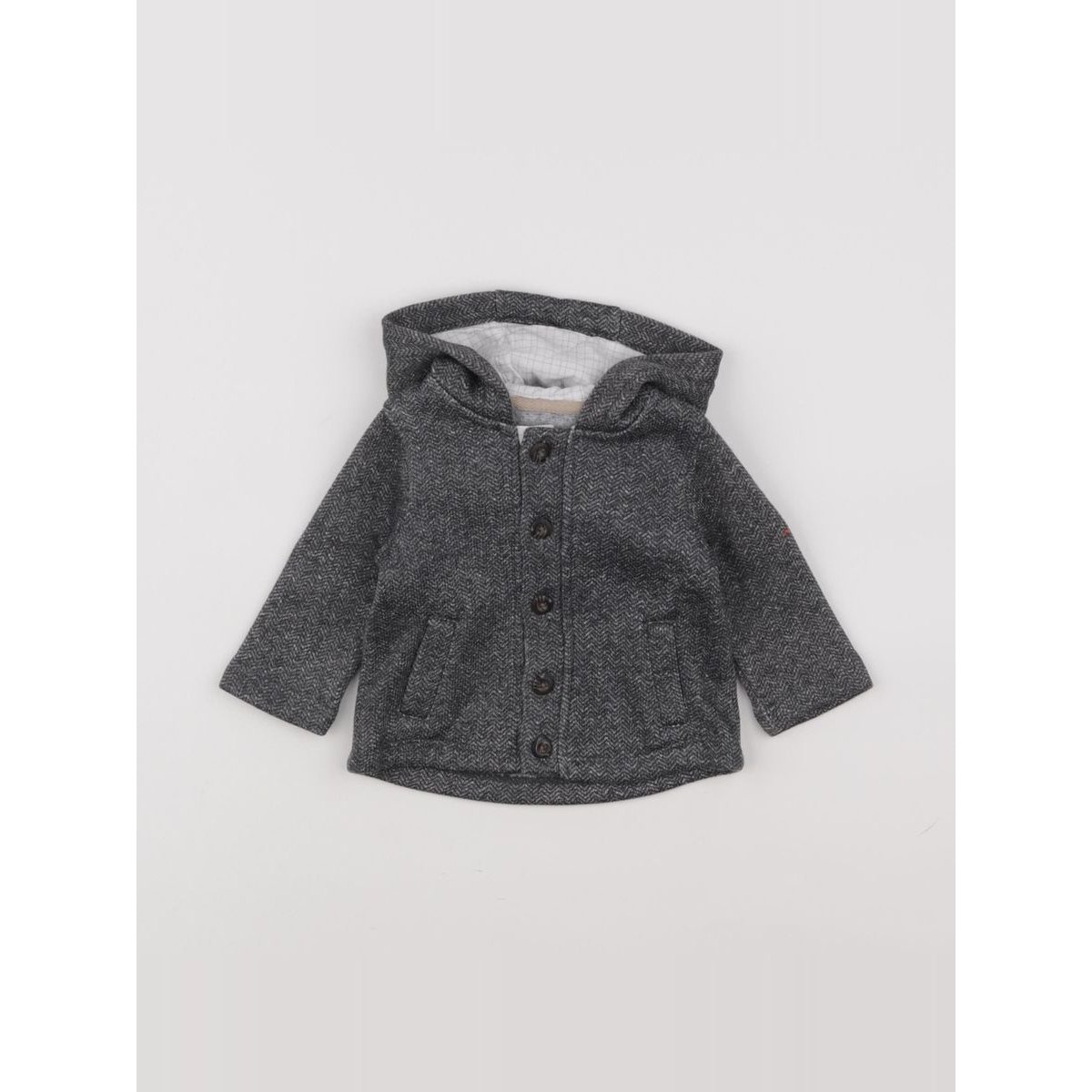 Veste - Très bon état gris, NATALYS