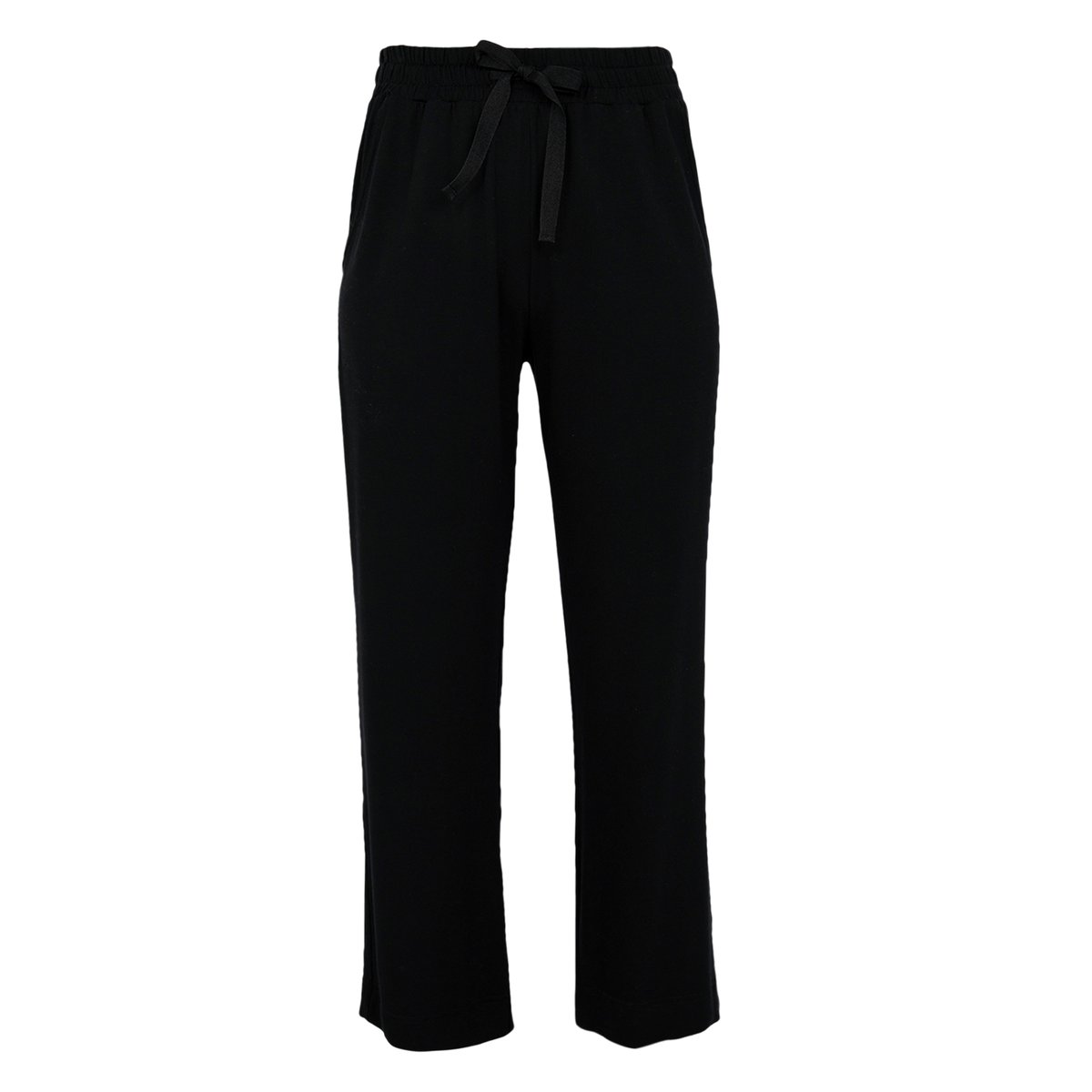 Pantalon avec fermeture à cordon noir, YOEK