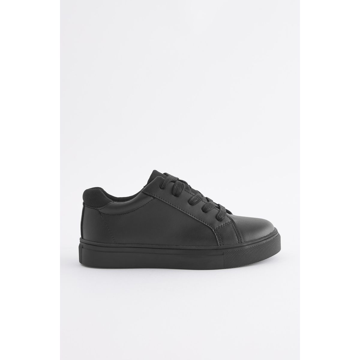 Chaussures d'école à lacets coupe classique noir, NEXT