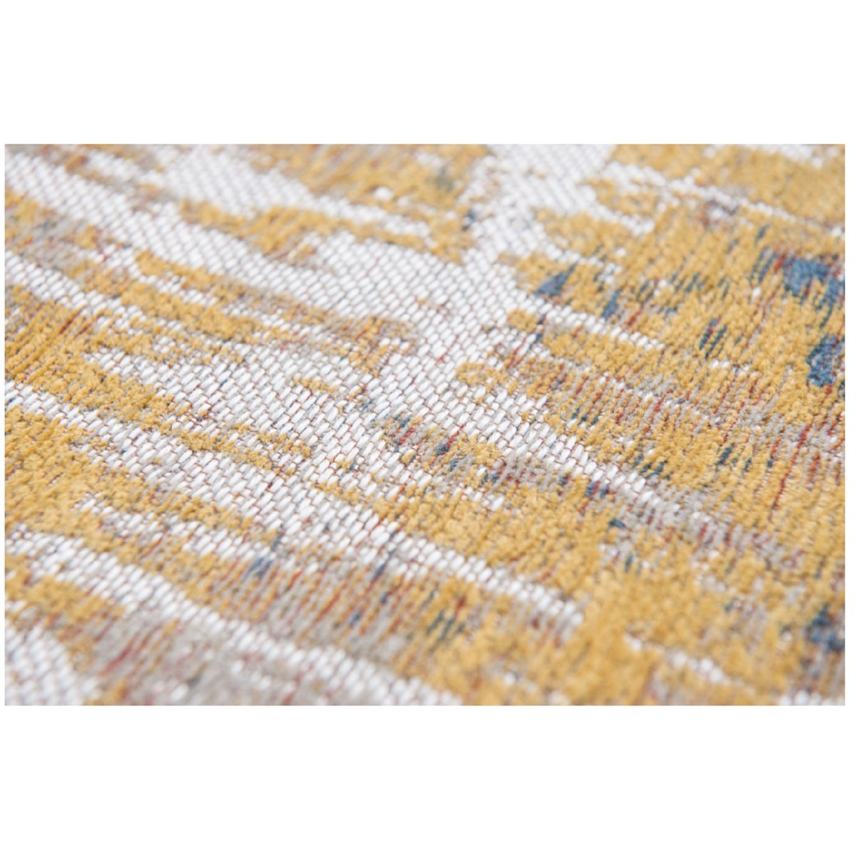 Tapis salon et chambre coton style vintage MONTAUK multicolore, NOVATREND