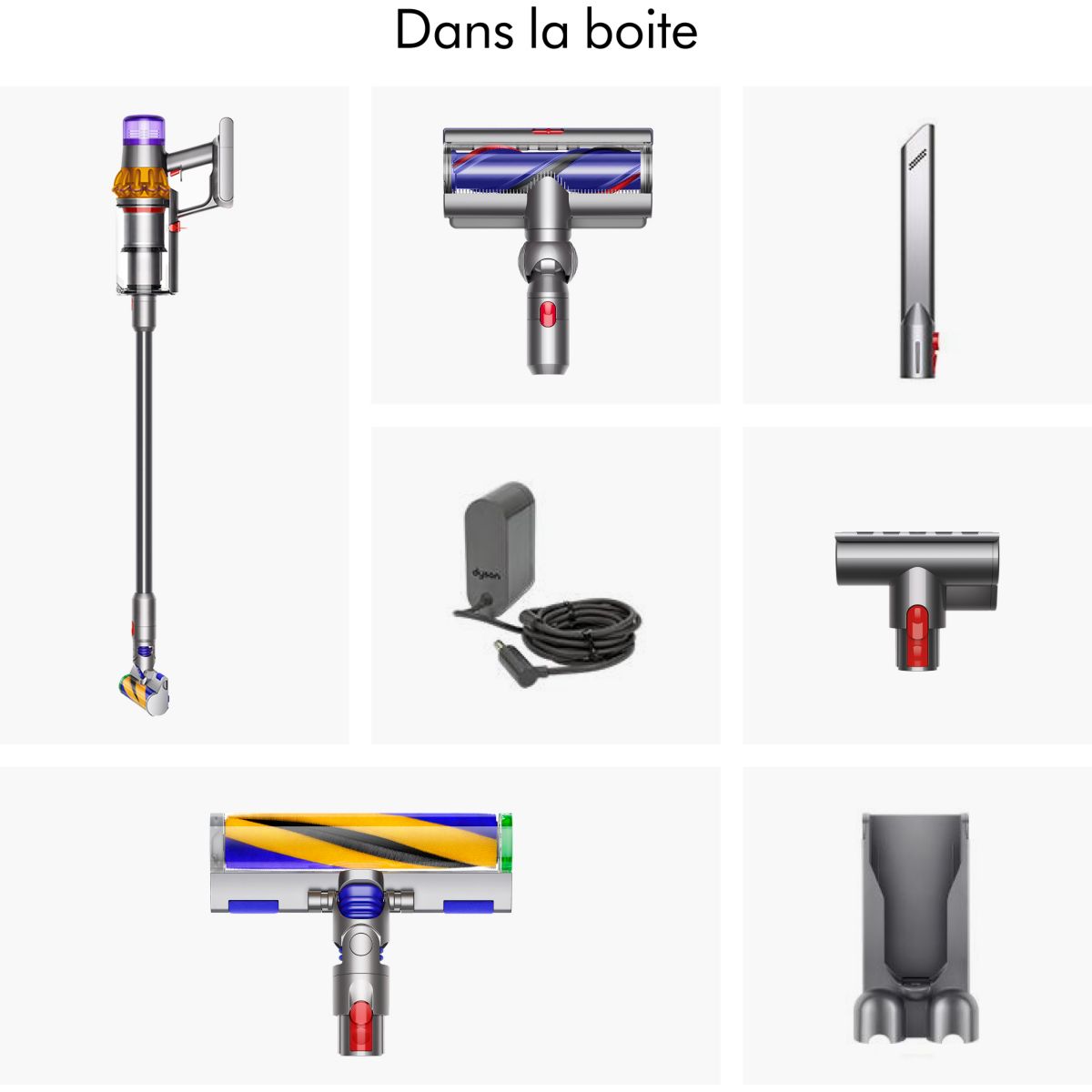 Aspirateur balai V15 Detect Absolute couleur unique, DYSON