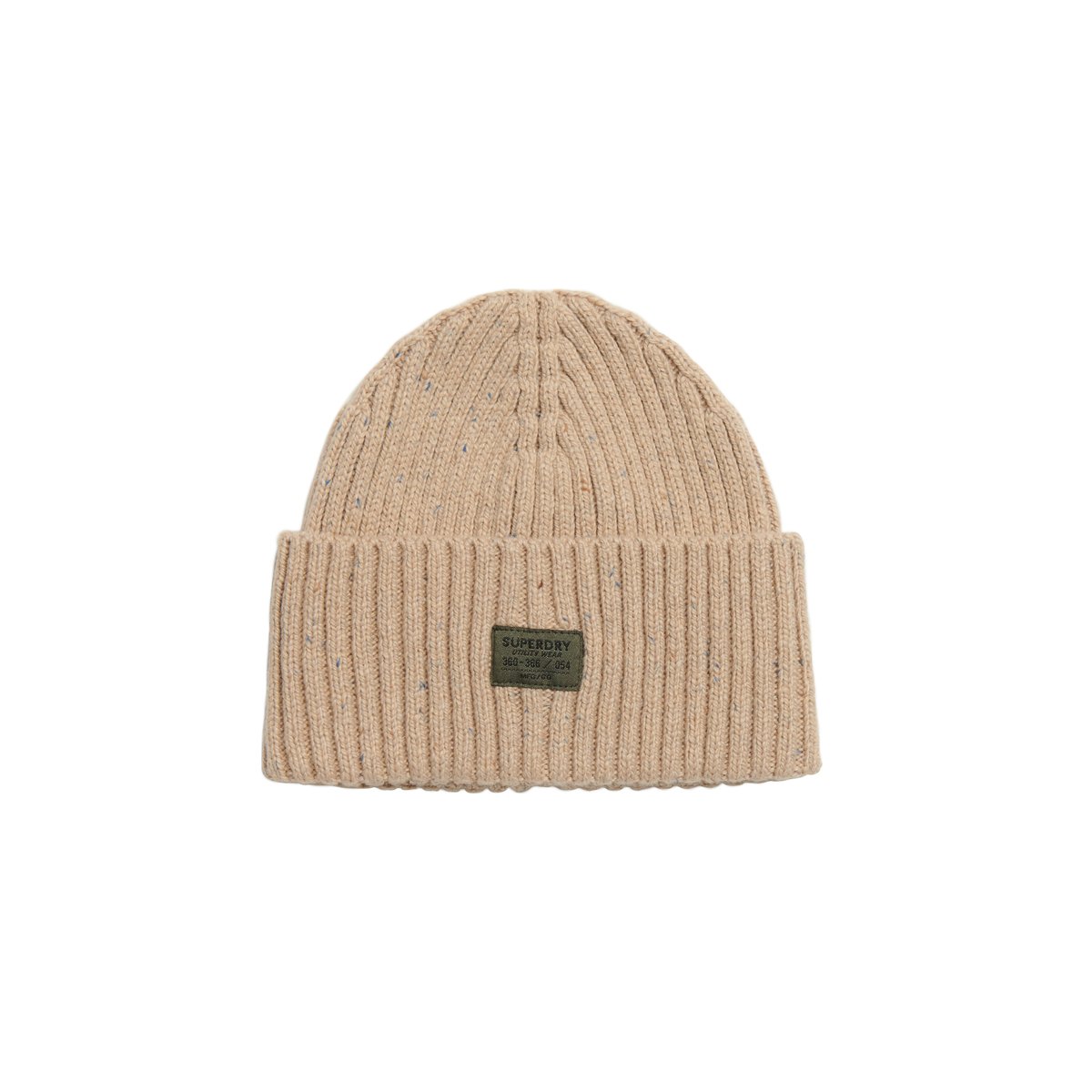 Bonnet en maille Workwear Nep beige grès nep, SUPERDRY