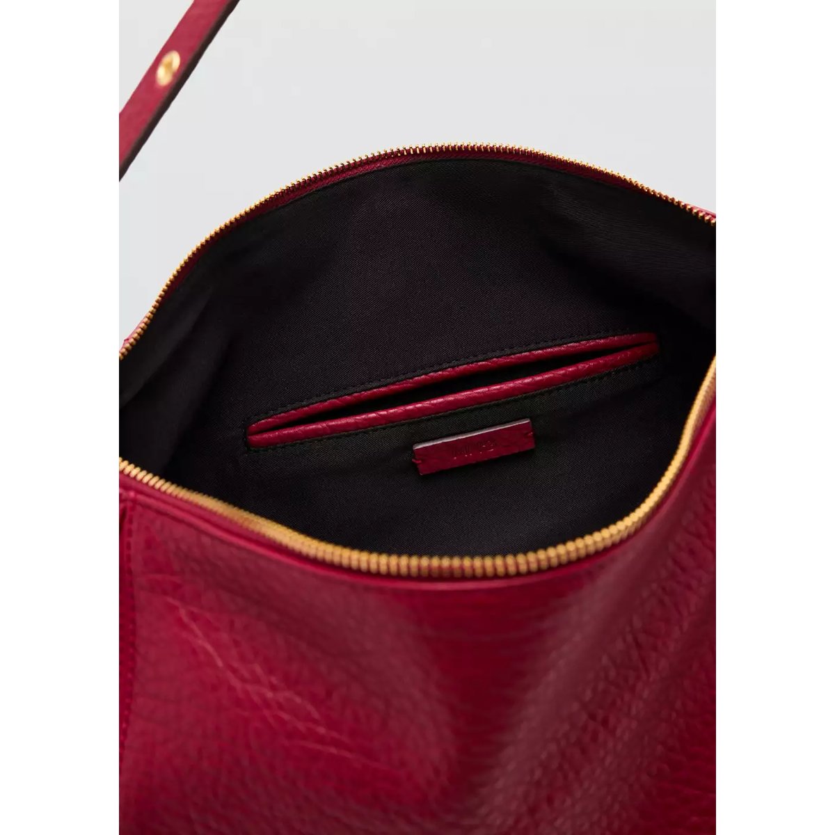 Sac porté épaule boucles rouge, MANGO