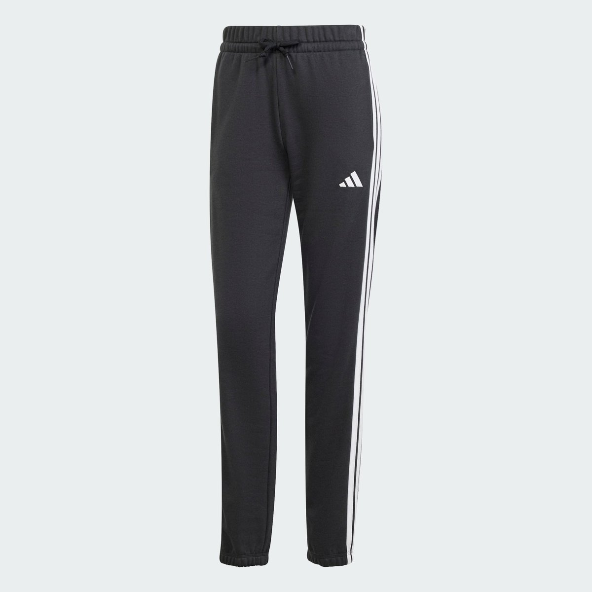 Pantalon À Revers French Terry 3 Bandes Essentials Pantalon À Revers French Terry 3 Bandes Essentials black / white, ADIDAS SPORTSWEAR
