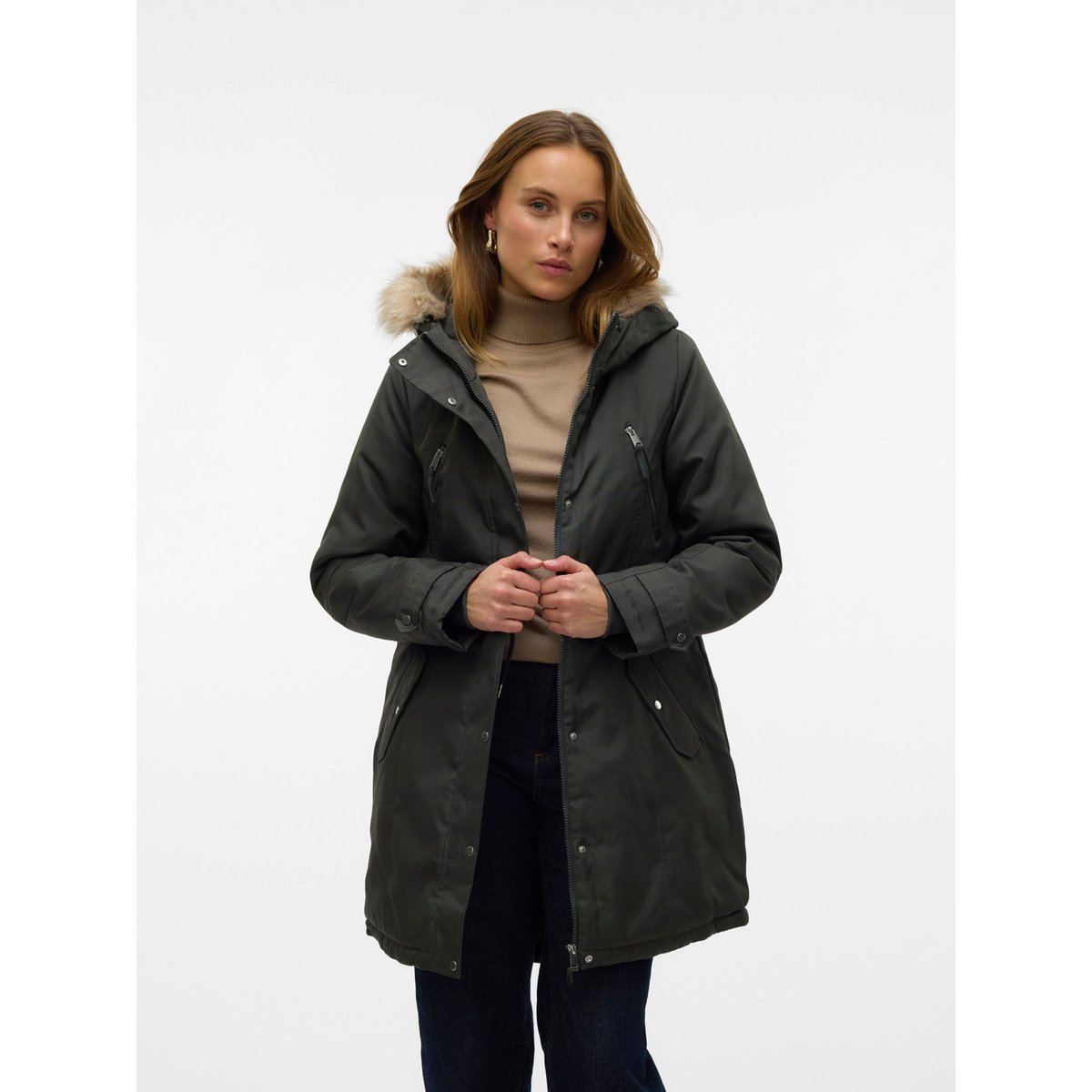 Parka à capuche peat, VERO MODA
