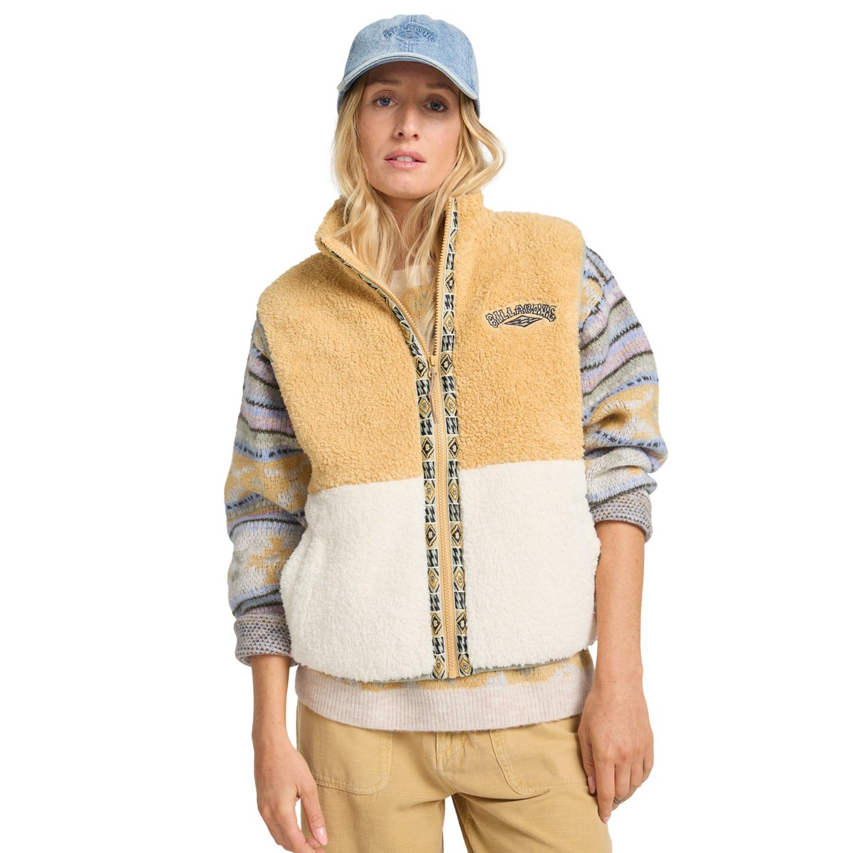 Polaire GO ON HIKE beige hemp 2, BILLABONG