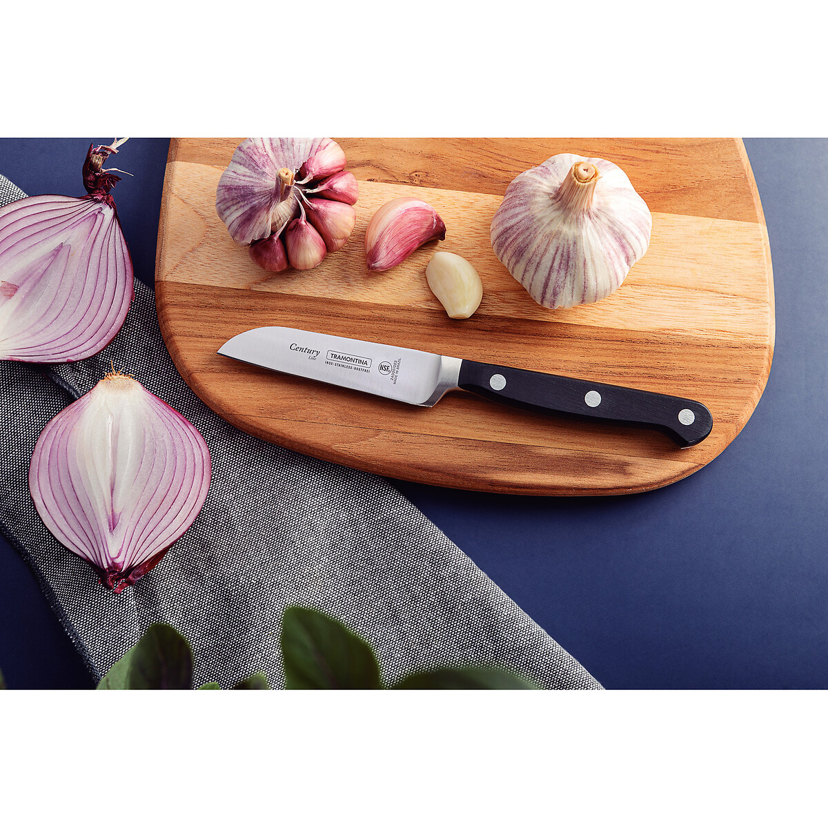 Faca para Legumes e Frutas Century 3", Tramontina preto , TRAMONTINA