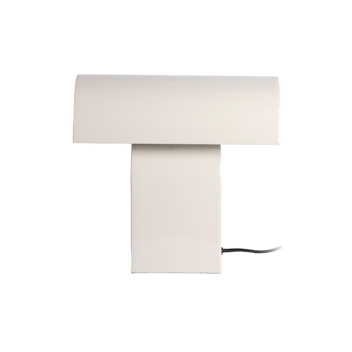 Lampe De Table Métal CADIZ DISC blanc cassé, LEITMOTIV