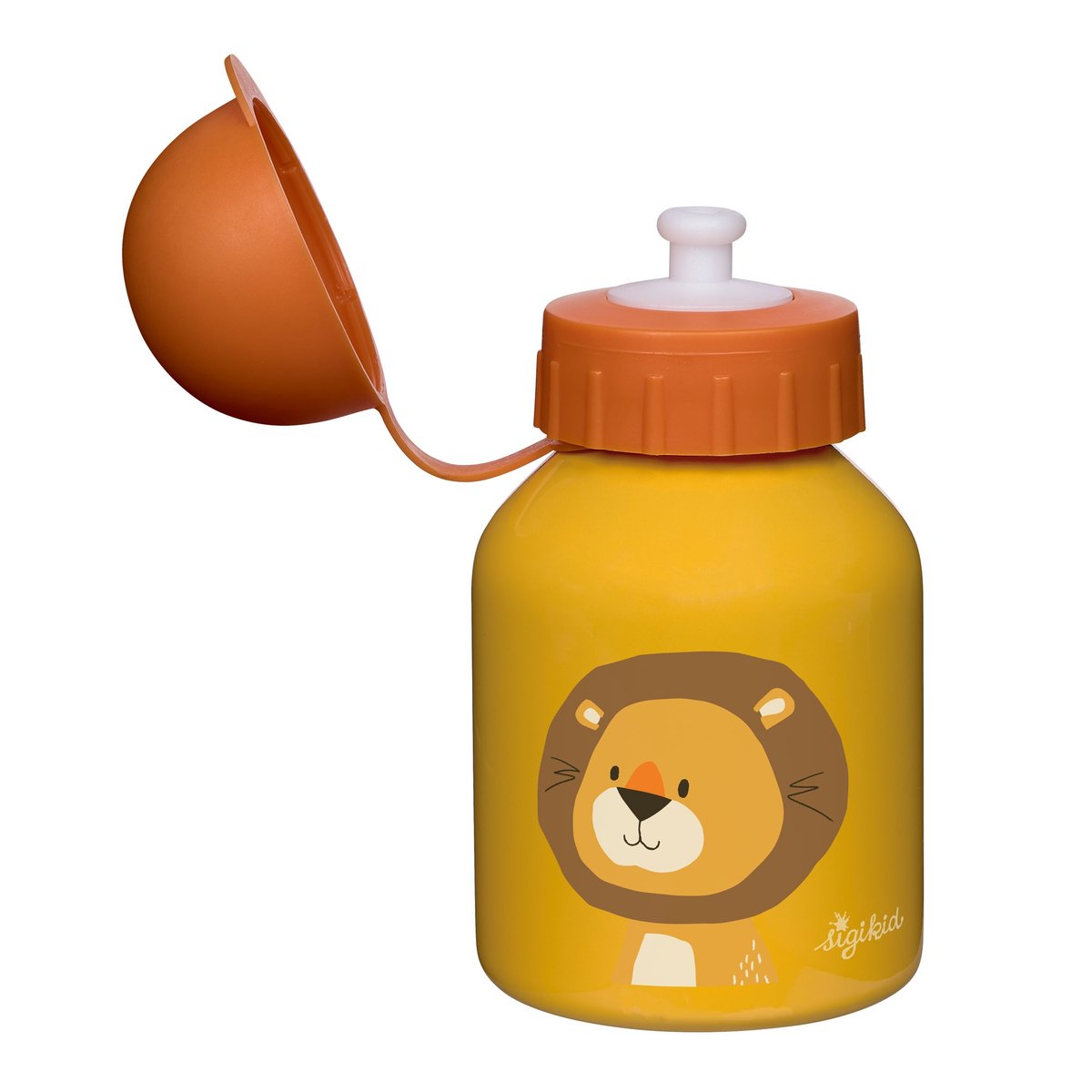 Gourde bébé incassable Lion jaune, SIGIKID
