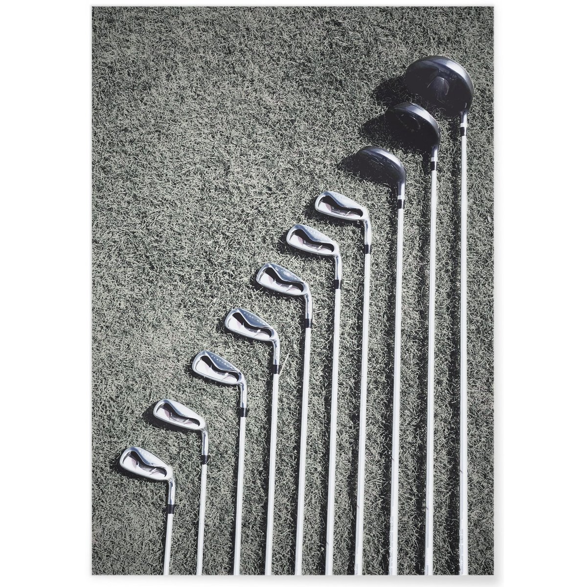 Affiche Golf 1 blanc, L'AFFICHERIE