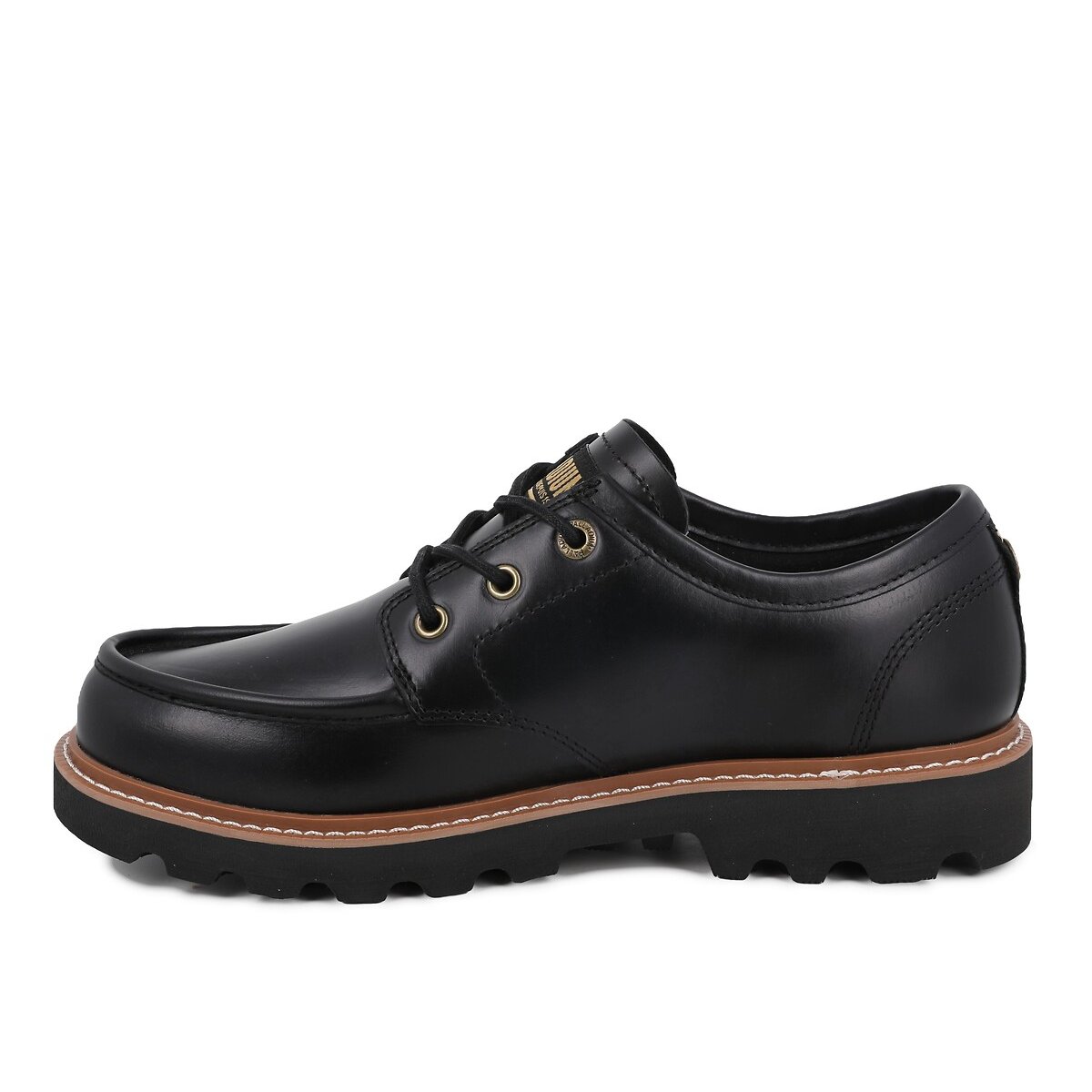 Moccassins à lacets en cuir, Trooperlite Loafer noir, PALLADIUM