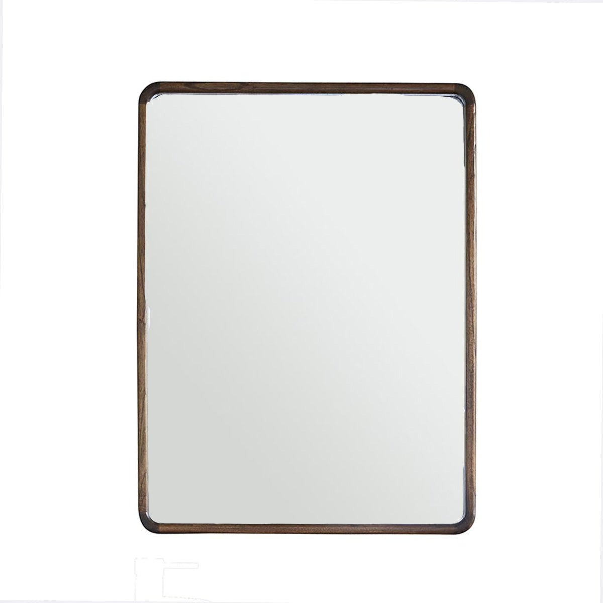 Miroir en bois massif 80x60 cm VINTAGE marron, BERAH GETAH