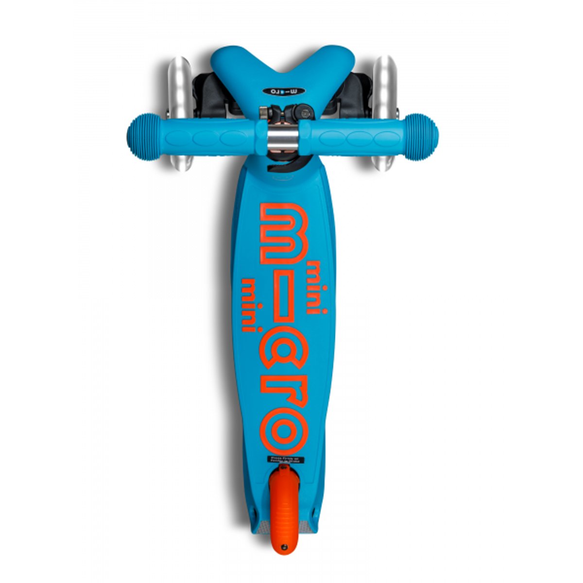 Mini Micro Deluxe Néon LED - Sunset Orange orange, MICRO MOBILITY