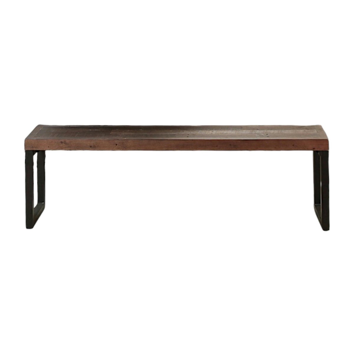 Banc bois brun recyclé 155cm SAMOA bois naturel, PIER IMPORT