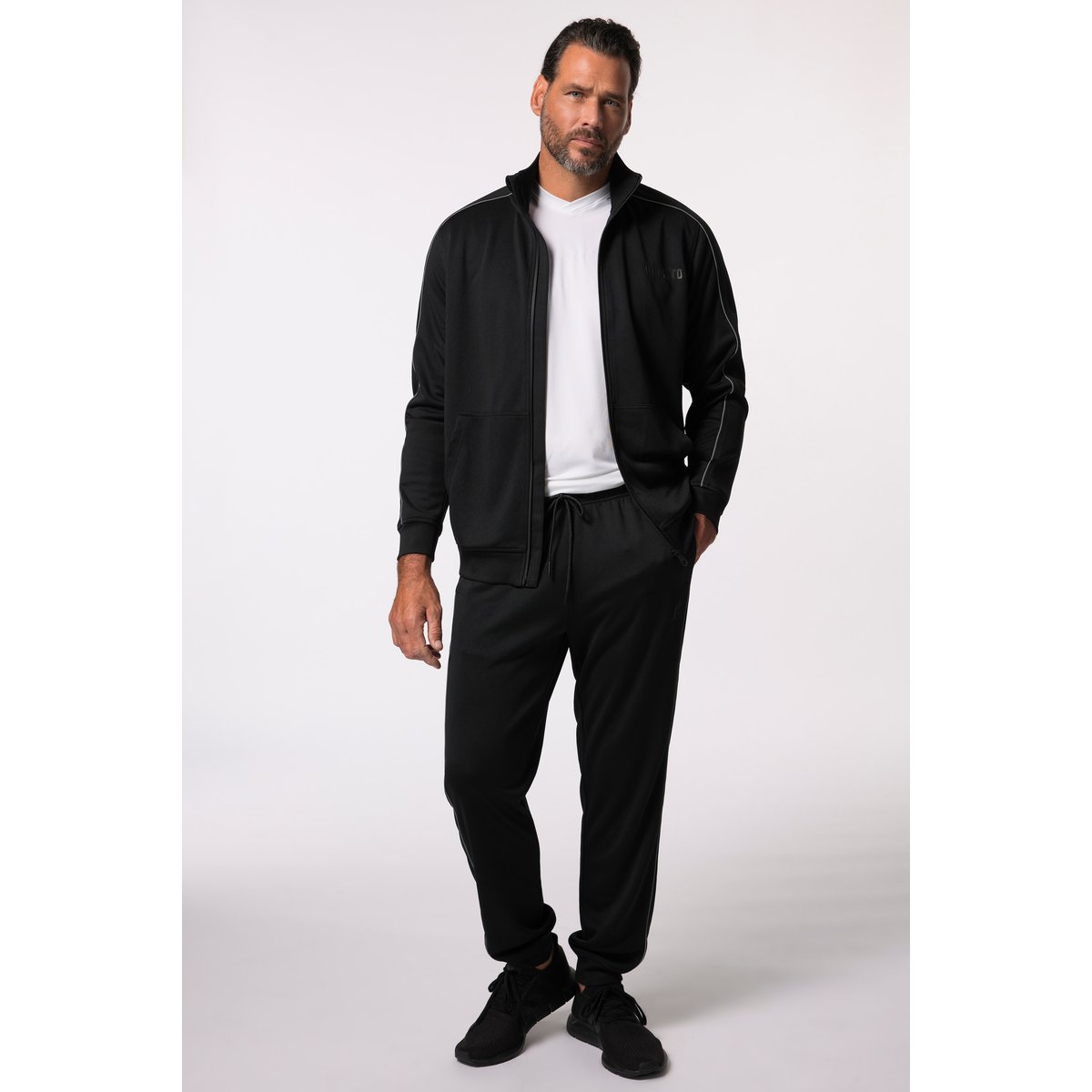 Veste en molleton, collection Fitness noir, JP1880
