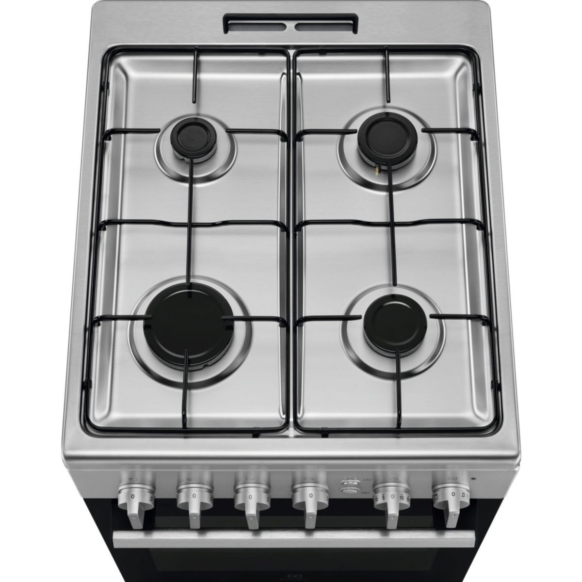 Cuisinière gaz LKG504010X couleur unique, ELECTROLUX
