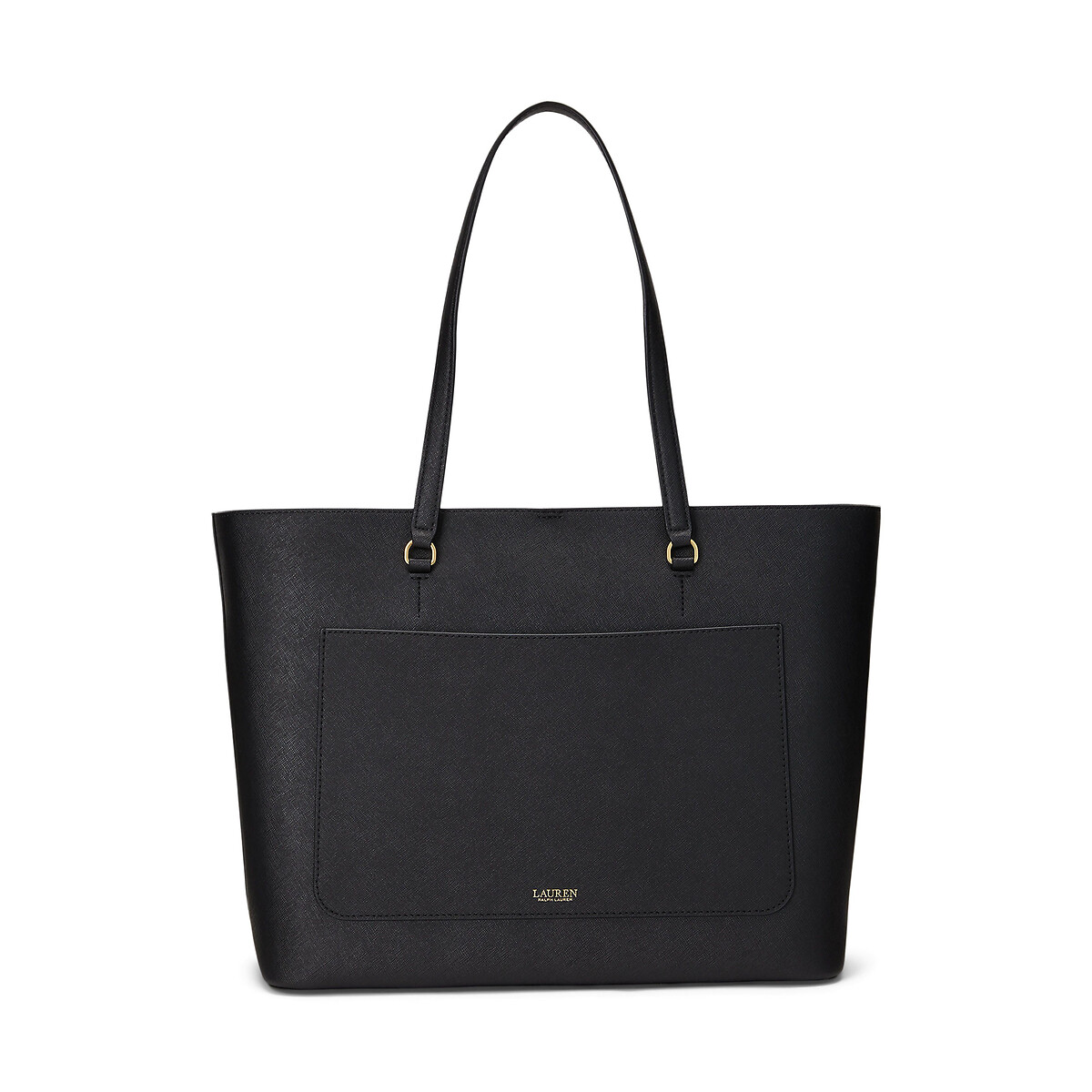 Sac tote bag cuir KARLY noir, LAUREN RALPH LAUREN