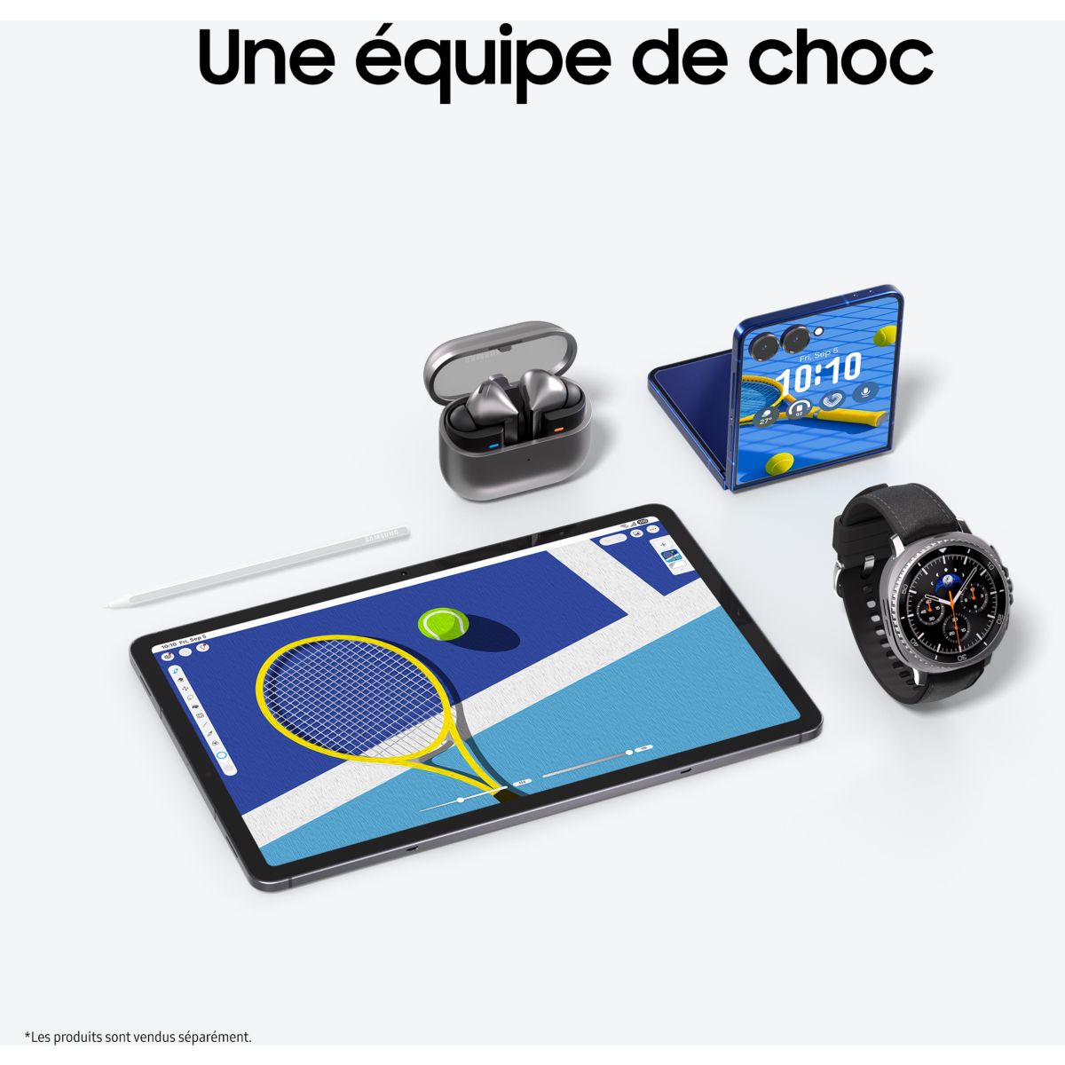 Tablette Android Galaxy Tab S11 5G 128Go Gris avec Galaxy IA gris, SAMSUNG