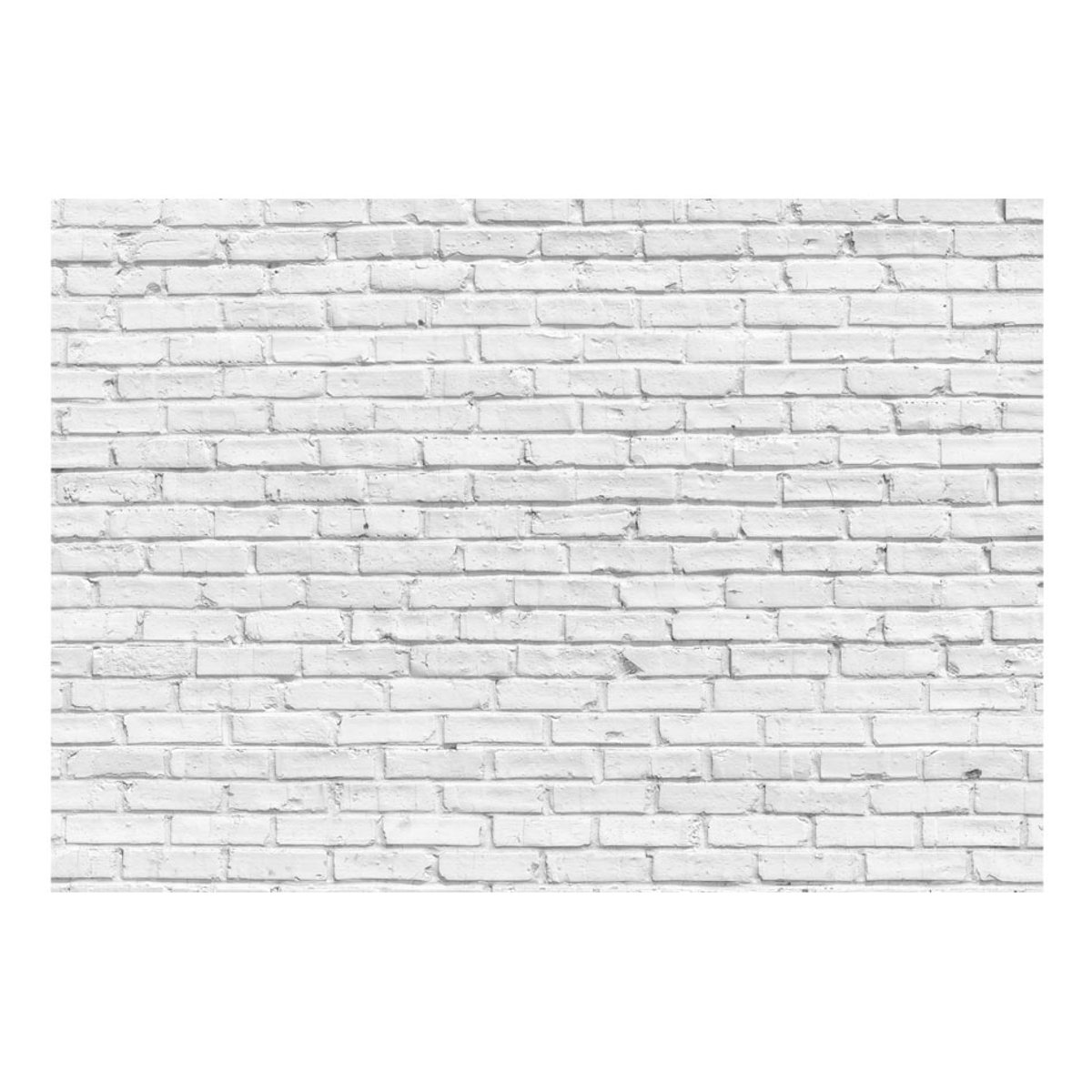 Papier peint intissé panoramique White Stone blanc, EDEN