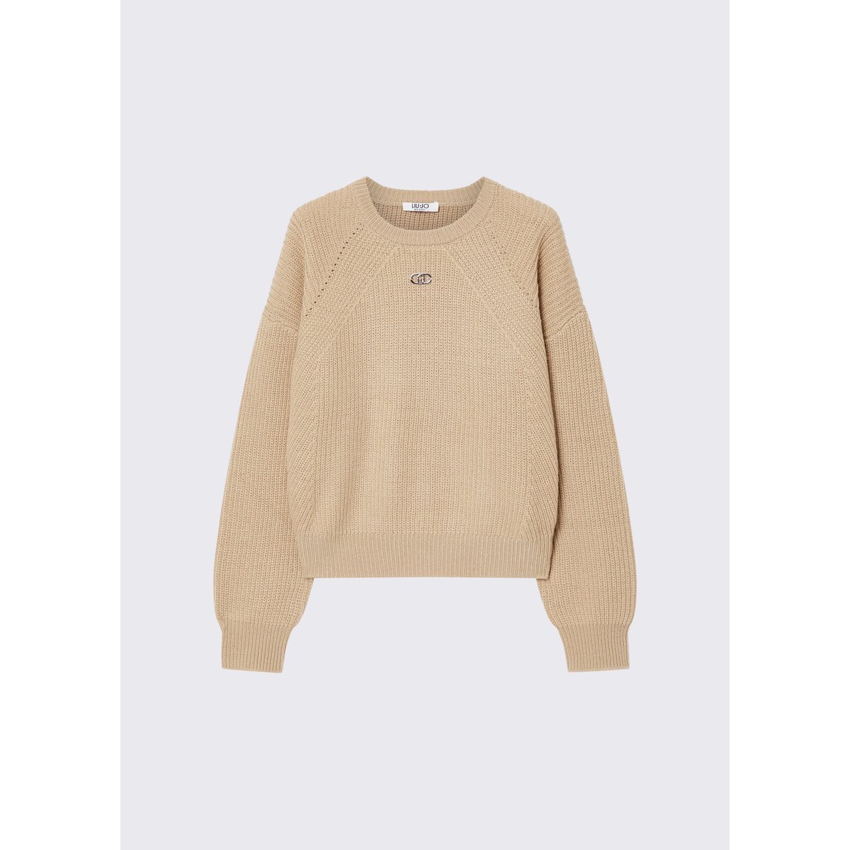 Maille en mélange de laine beige, LIU JO