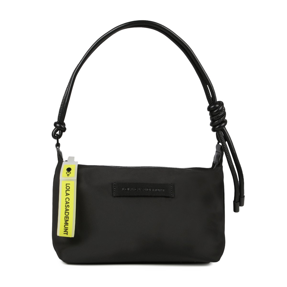 Sac avec bandoulière amovible à fermeture éclair. noir, LOLA CASADEMUNT