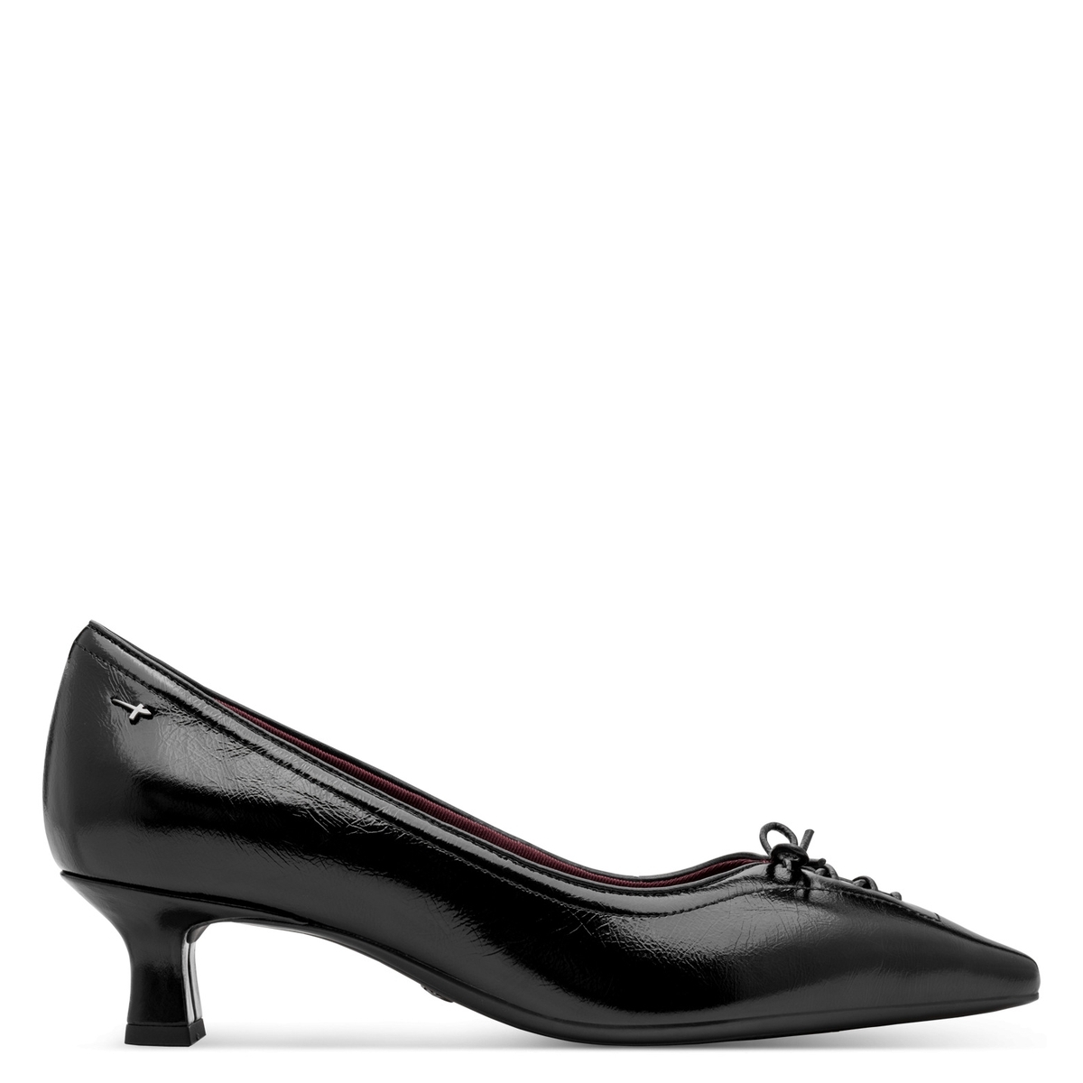 Escarpin pointu noir, TAMARIS