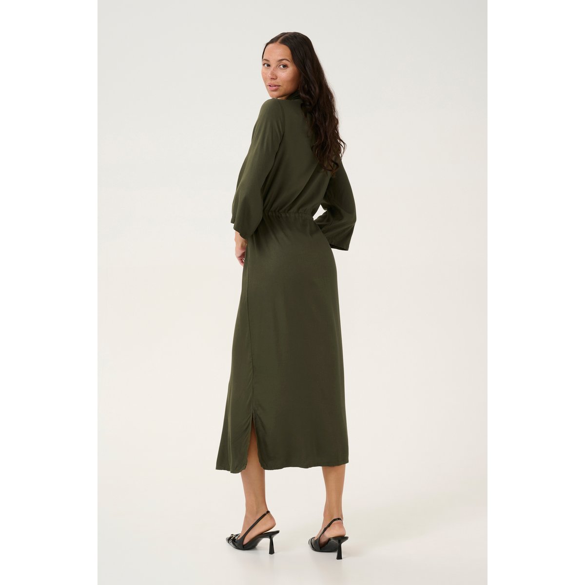 Dress vert foest night, KAFFE