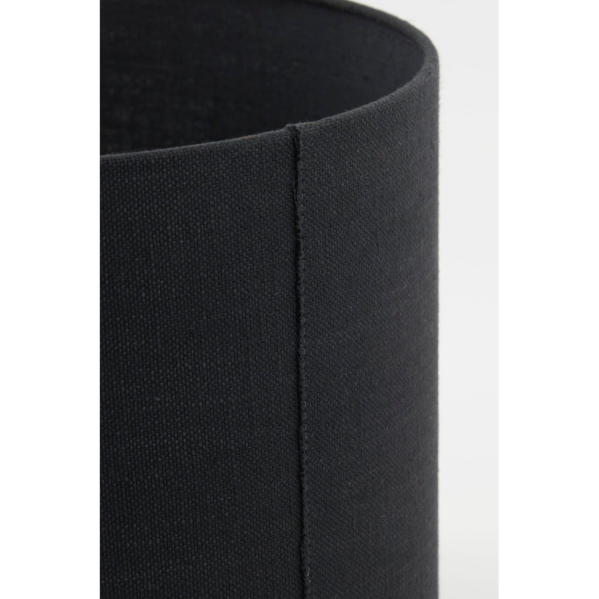 Abat-Jour Textiles LIVIGNO noir, LIGHT & LIVING