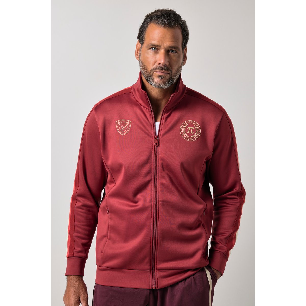 Veste de survêtement FLEXNAMIC® rouge acajou, JP1880