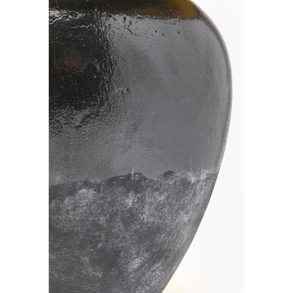Lampe en terre cuite et coton, LUMA bleu, KARE DESIGN