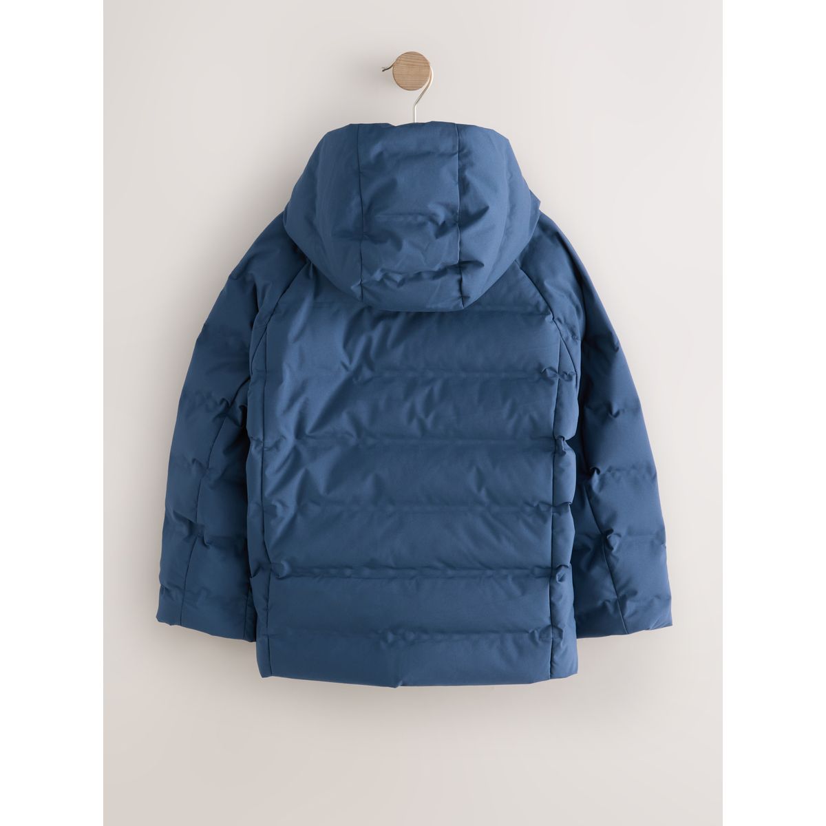 Veste à capuche semi-épaisse imperméable bleu marine, NEXT