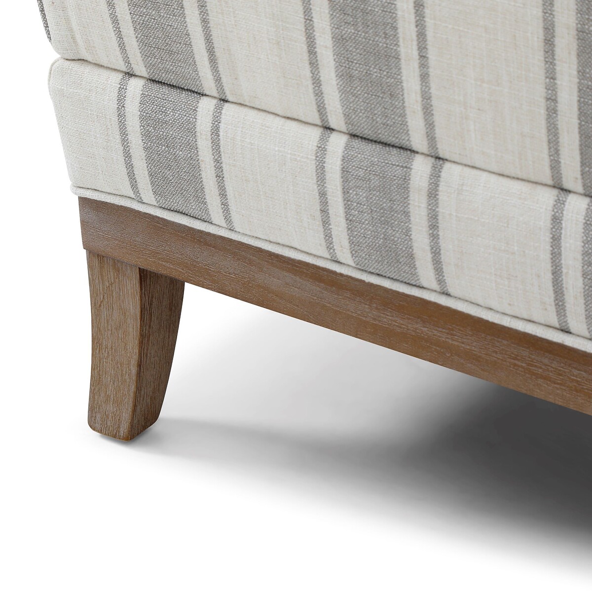 Oakley Linen Stripe 2 Seater Accent Sofa striped beige, SO'HOME