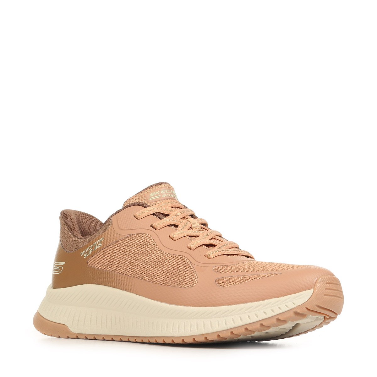 Baskets BOBS SQUAD 4 STAPLE LOOK brown multi, SKECHERS