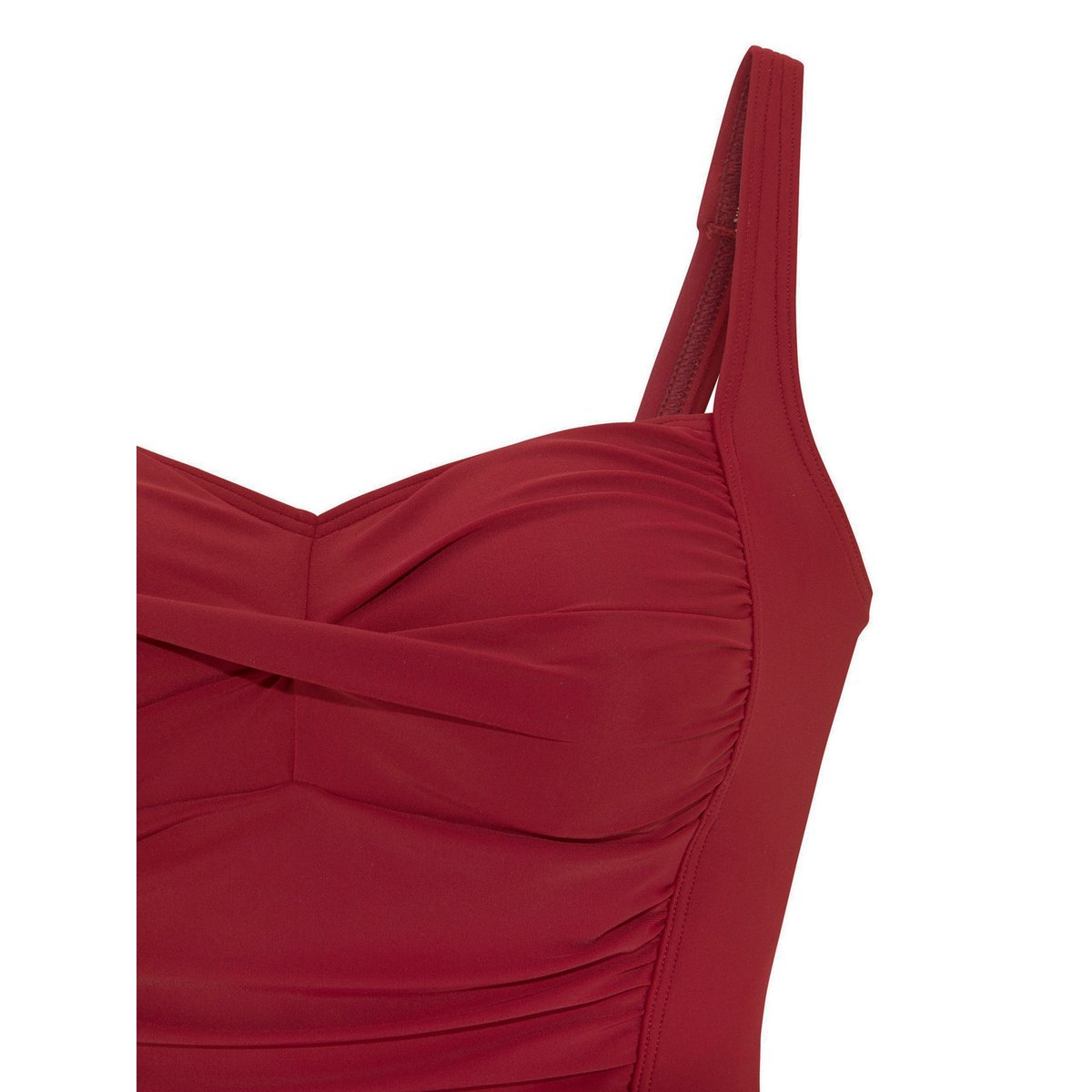 Maillot de bain amincissant 1 pièce TK-5 B à E rouge, LASCANA