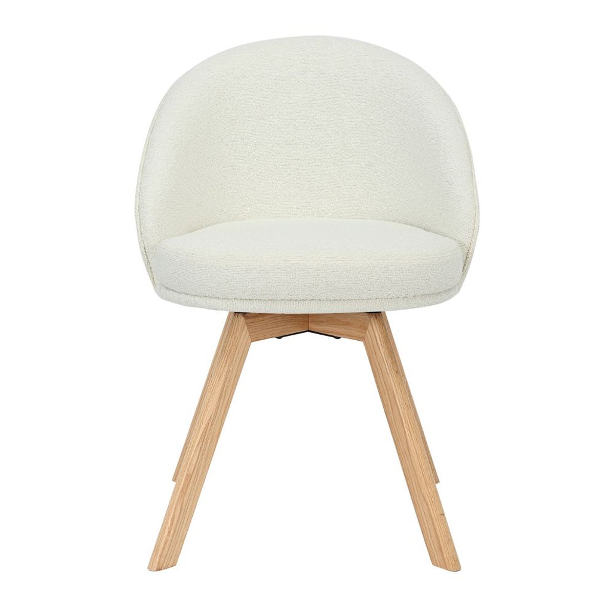 Chaise repas pivotante blanc, ZAGO