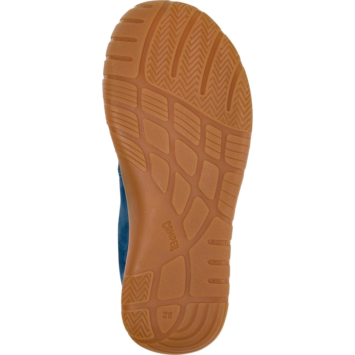 Baskets Cuir PEU PATH KIDS TWINS marine, CAMPER