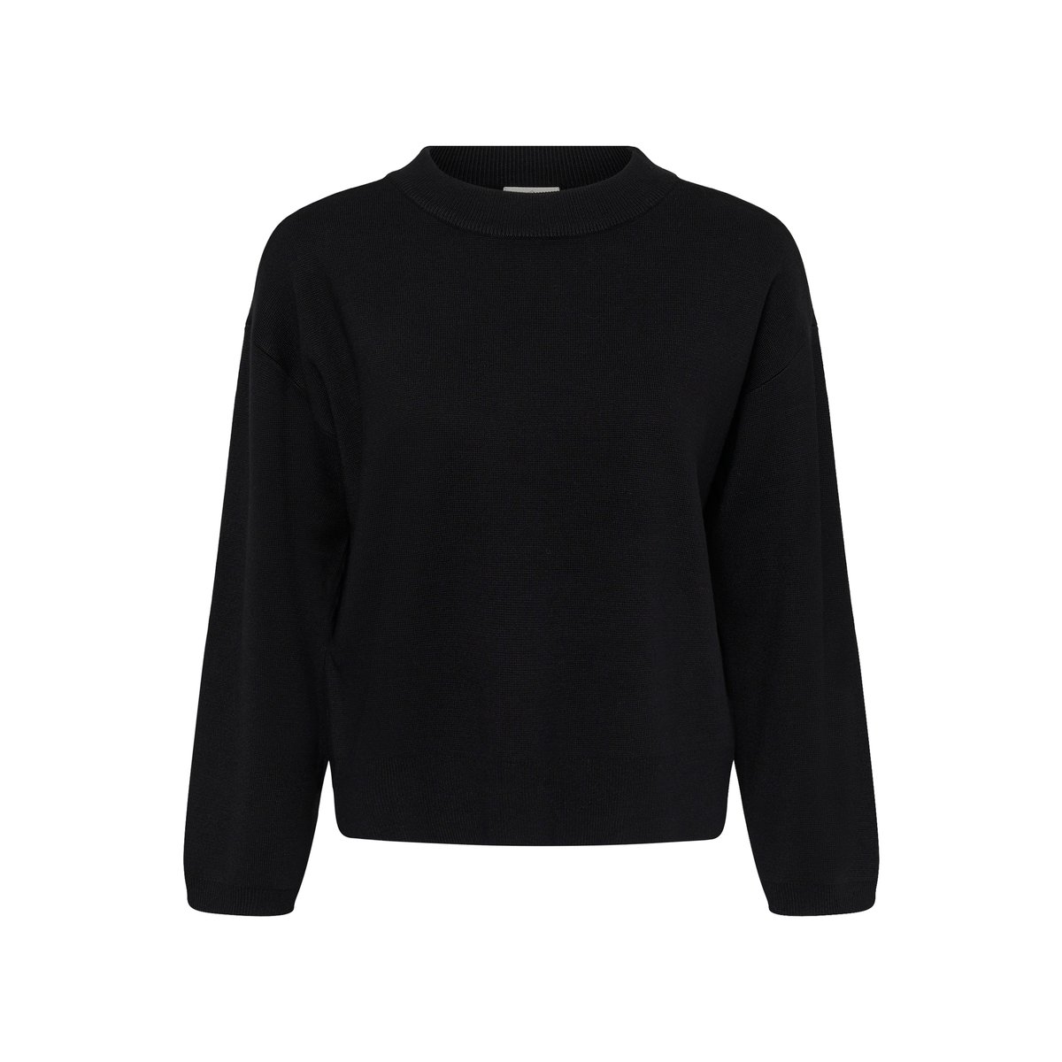 Pullover tricoté noir black deep, KAFFE