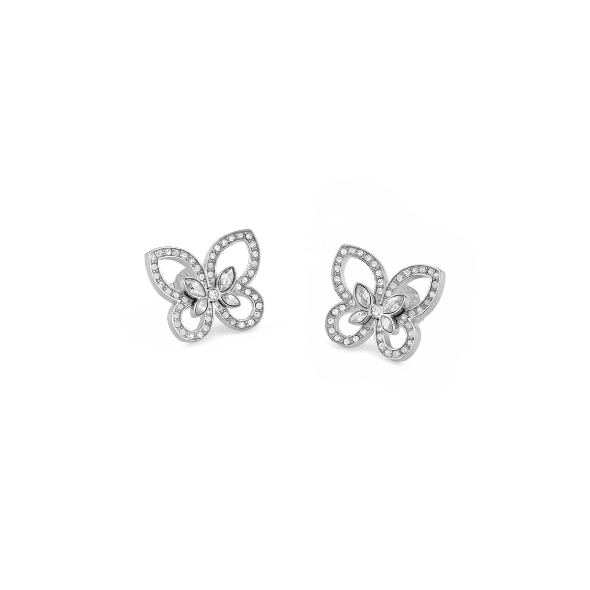 Boucles D’oreilles Lily argent, GUESS