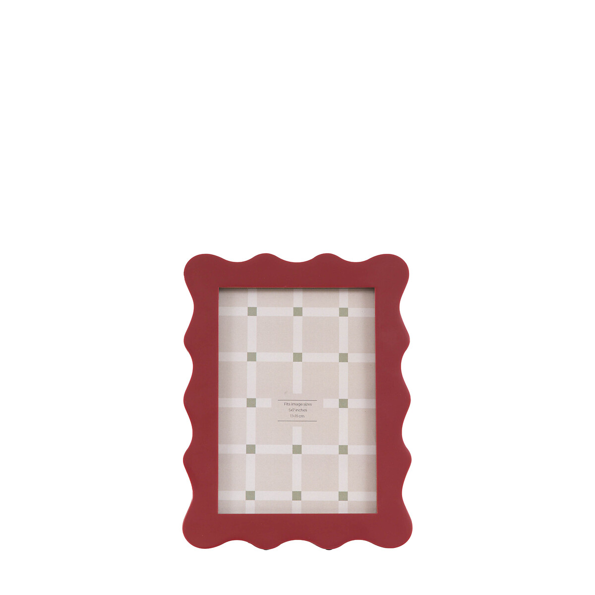 5x7" Vieste Wave Photoframe red, ÉDITÉ