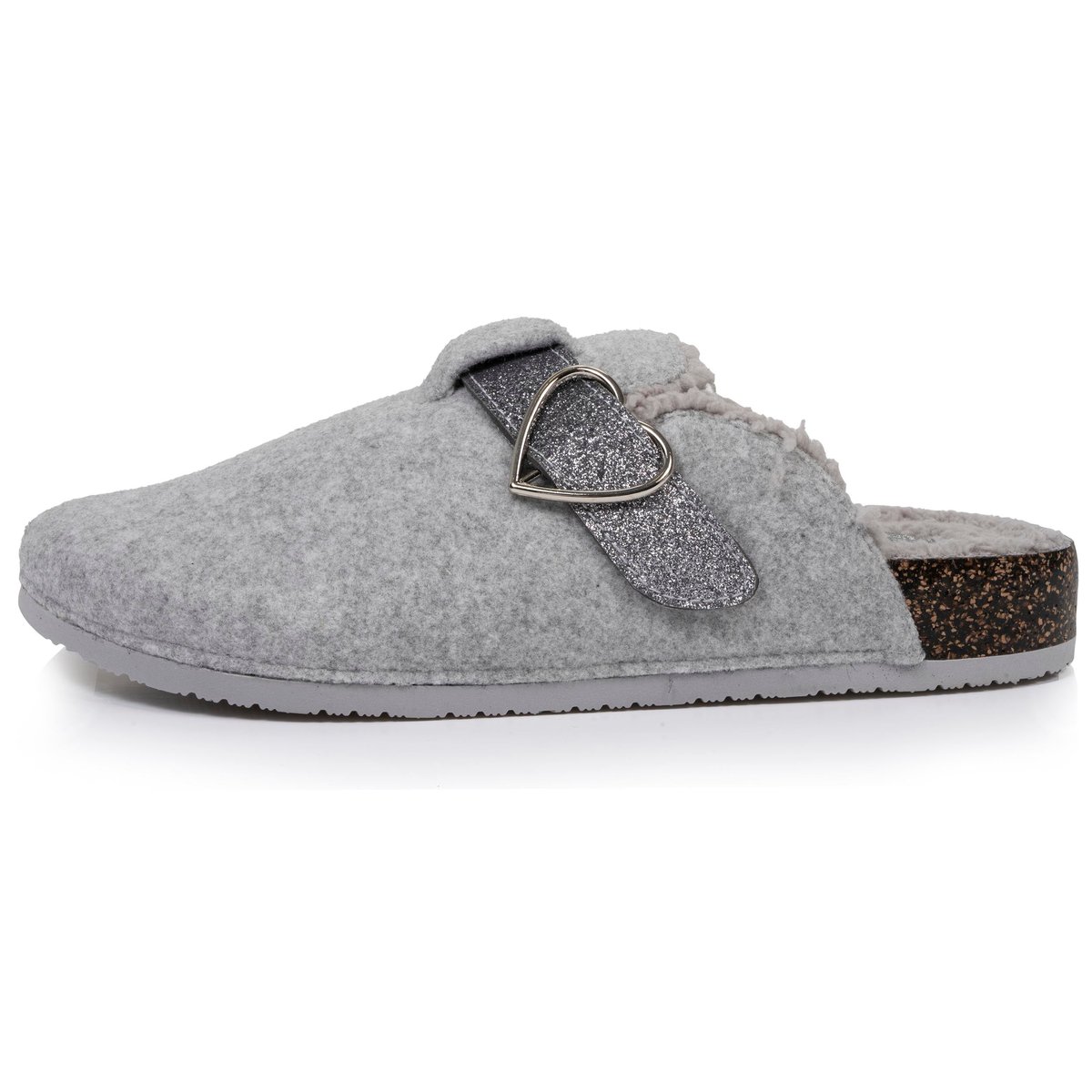 Chaussons Sabots gris, ISOTONER