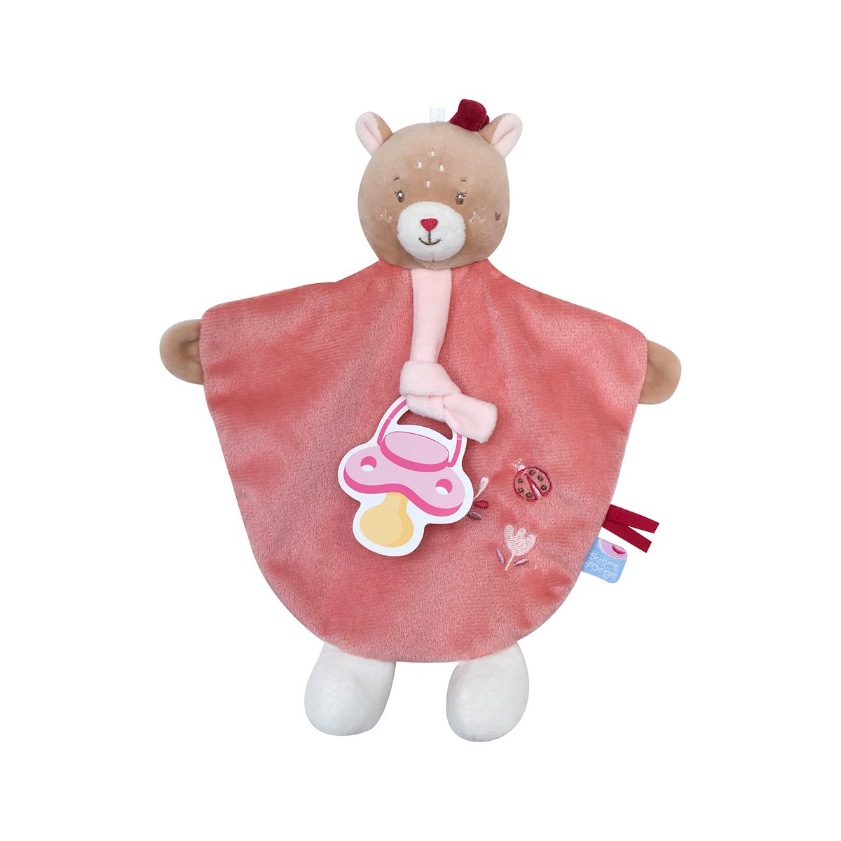 Doumou tetinou biche romi velours doux rose, SUCRE D'ORGE