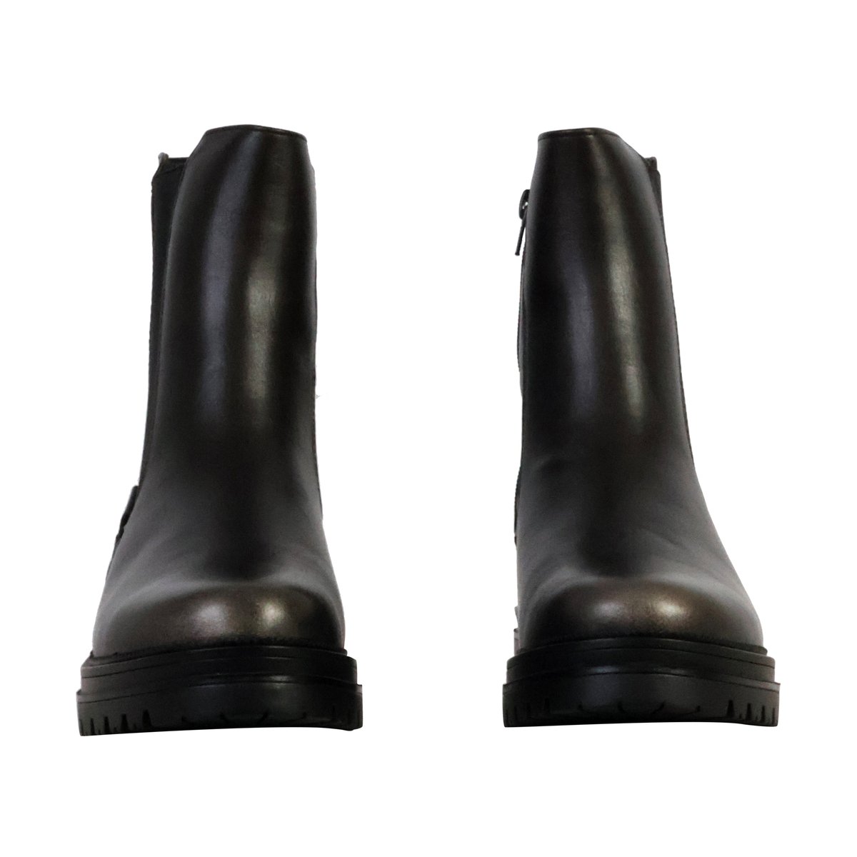 Bottines à Zip noir, THE DIVINE FACTORY