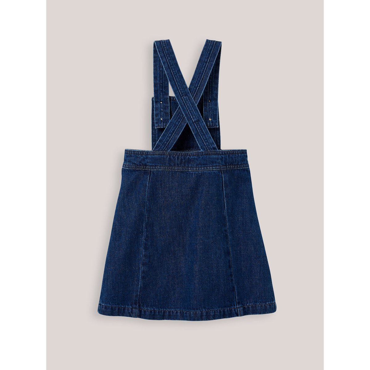 Robe tablier en denim denim brut, CYRILLUS