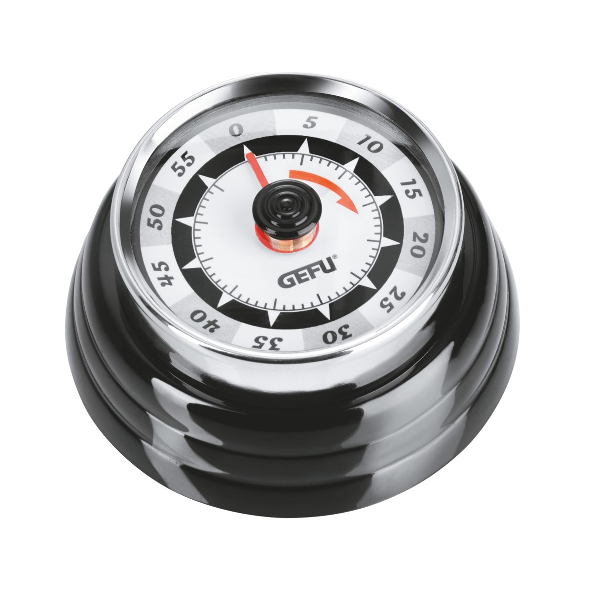Minuteur cuisine RETRO noir mat, GEFU