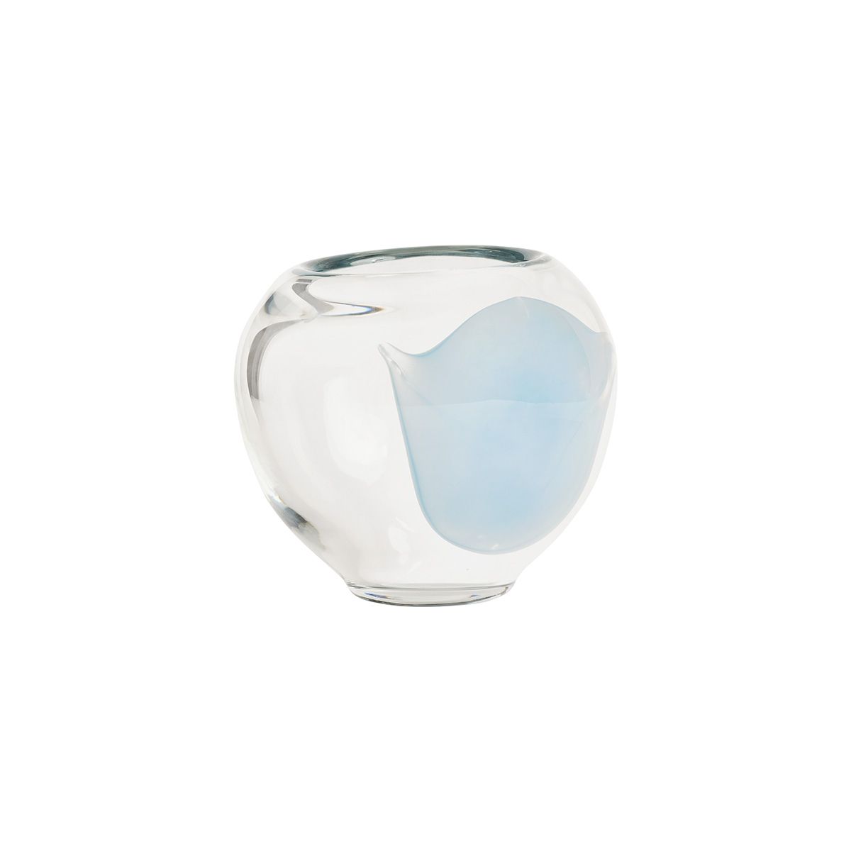 Vase en verre à pois LIVING transparent, OYOY LIVING DESIGN
