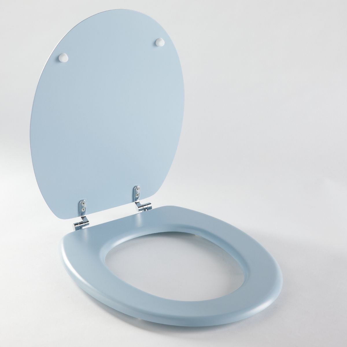 Abattant WC bois BATHROOM bleu, UTILITY