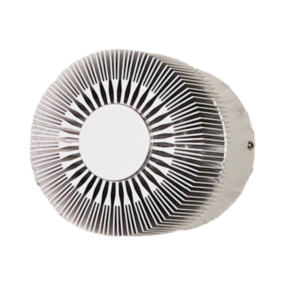 Applique extérieure en aluminium moderneLED aluminium brossé, LUCANDE