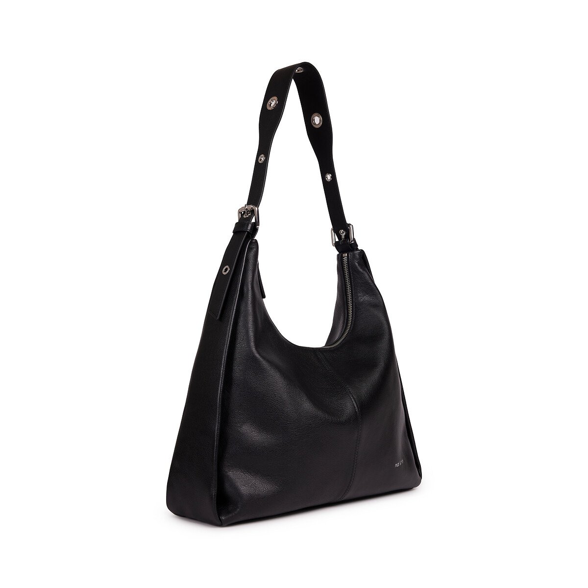 Sac à main en cuir TINA noir, NAT & NIN